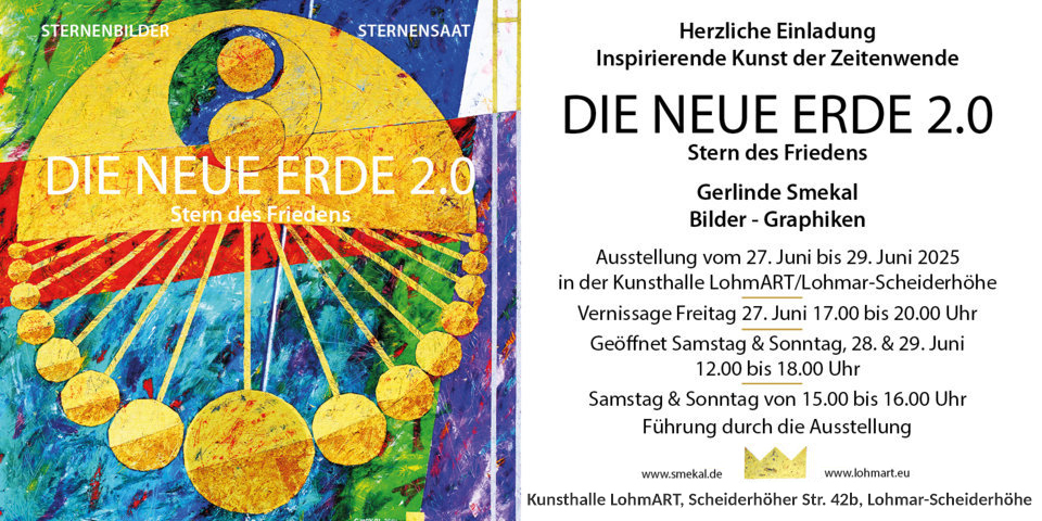 Gerlinde Smekal Einladung Die Neue Erde 2.0